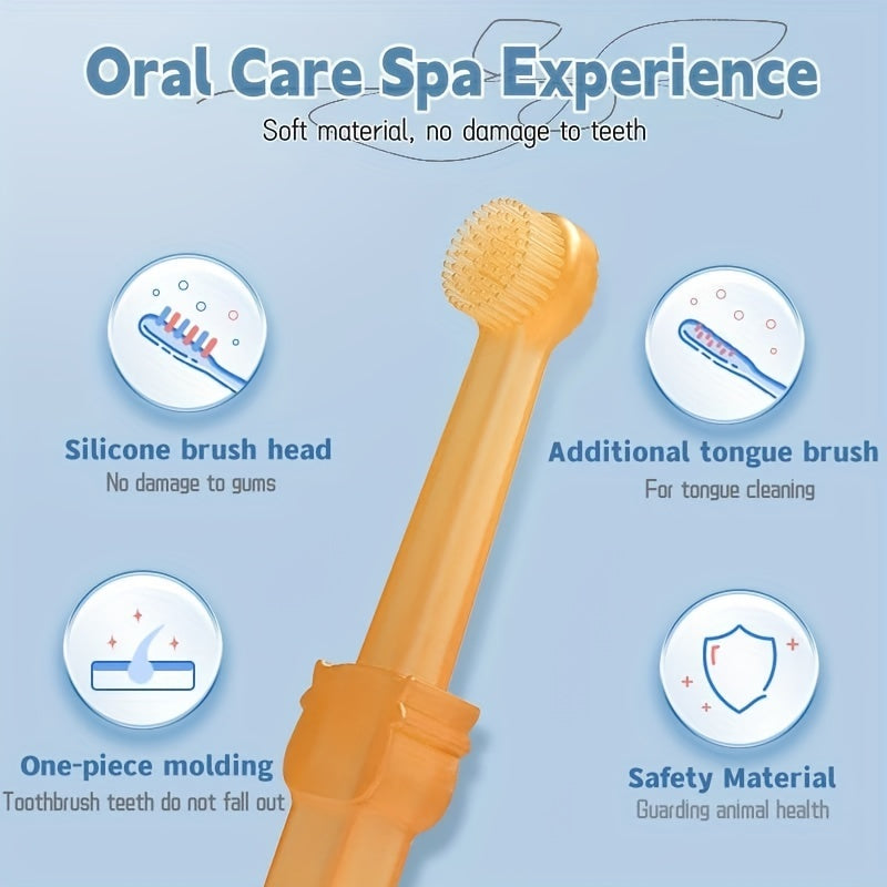 Brosse a dent pour chien et chat