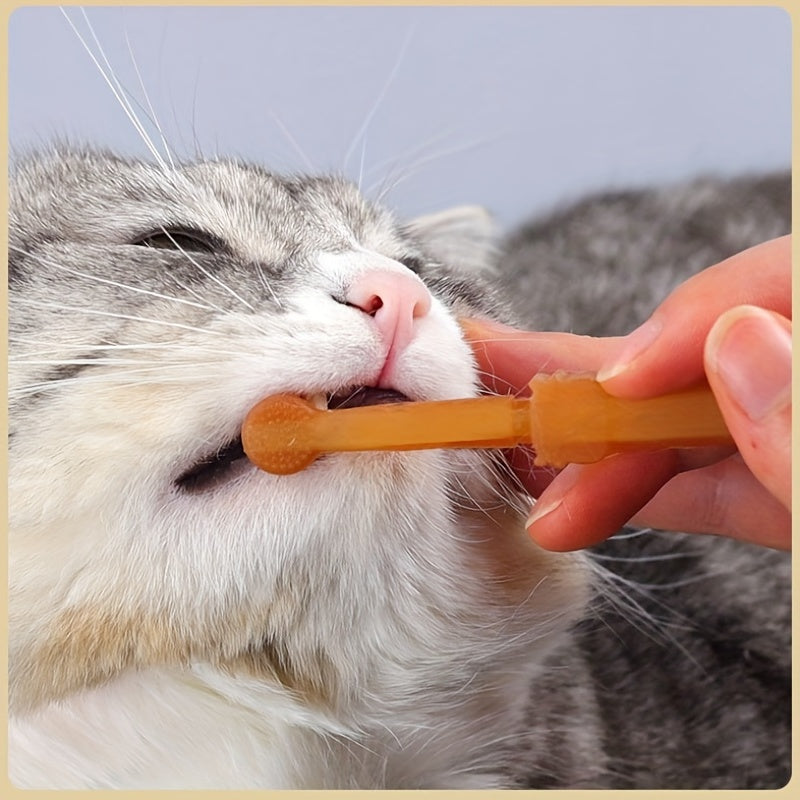 Brosse a dent pour chien et chat