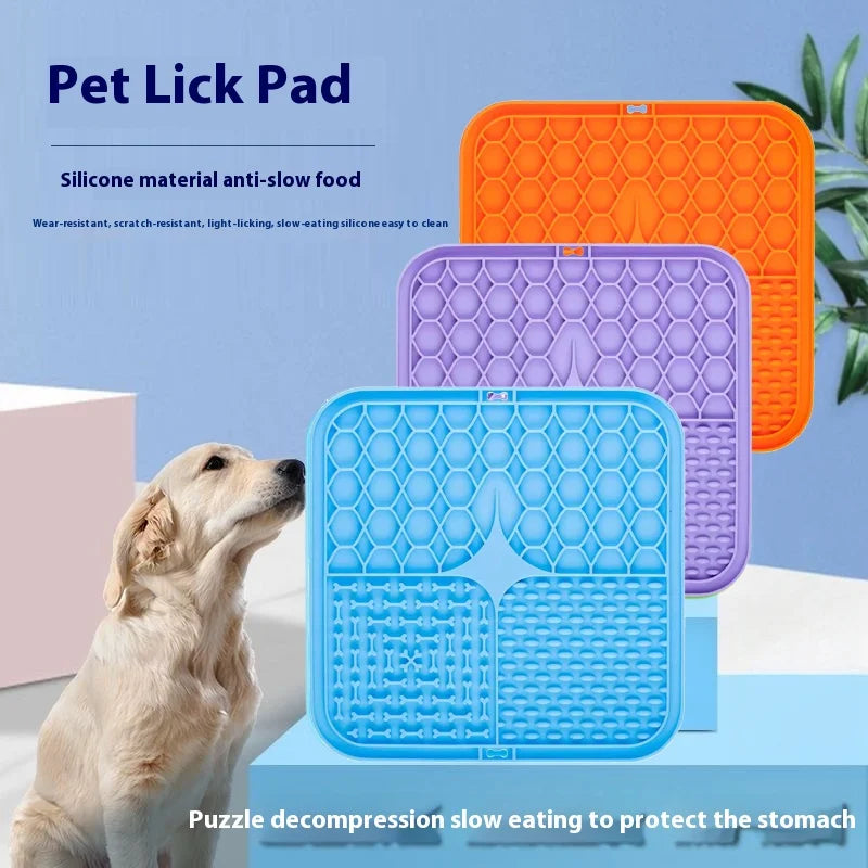 Tapis de léchage anti-stress