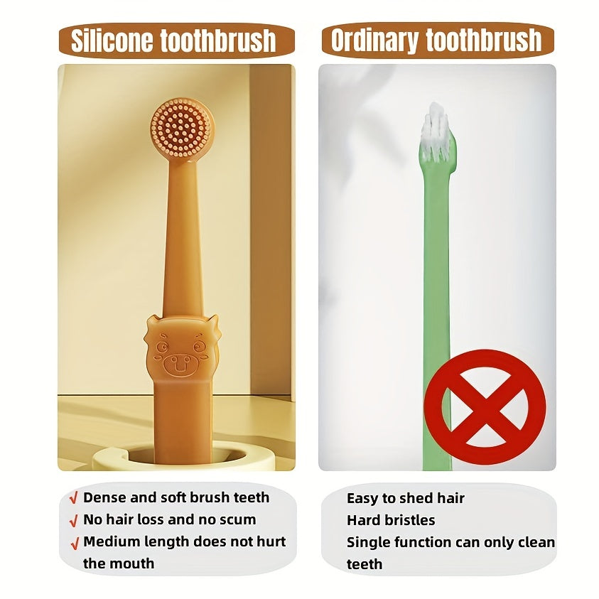 Brosse a dent pour chien et chat